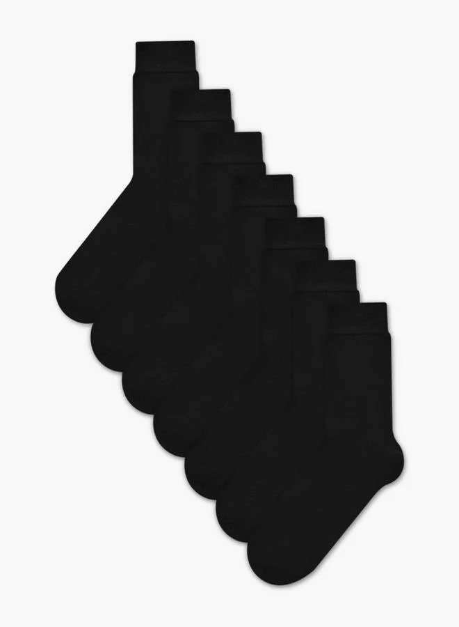 Men Socks Crew Length - Set Of 7